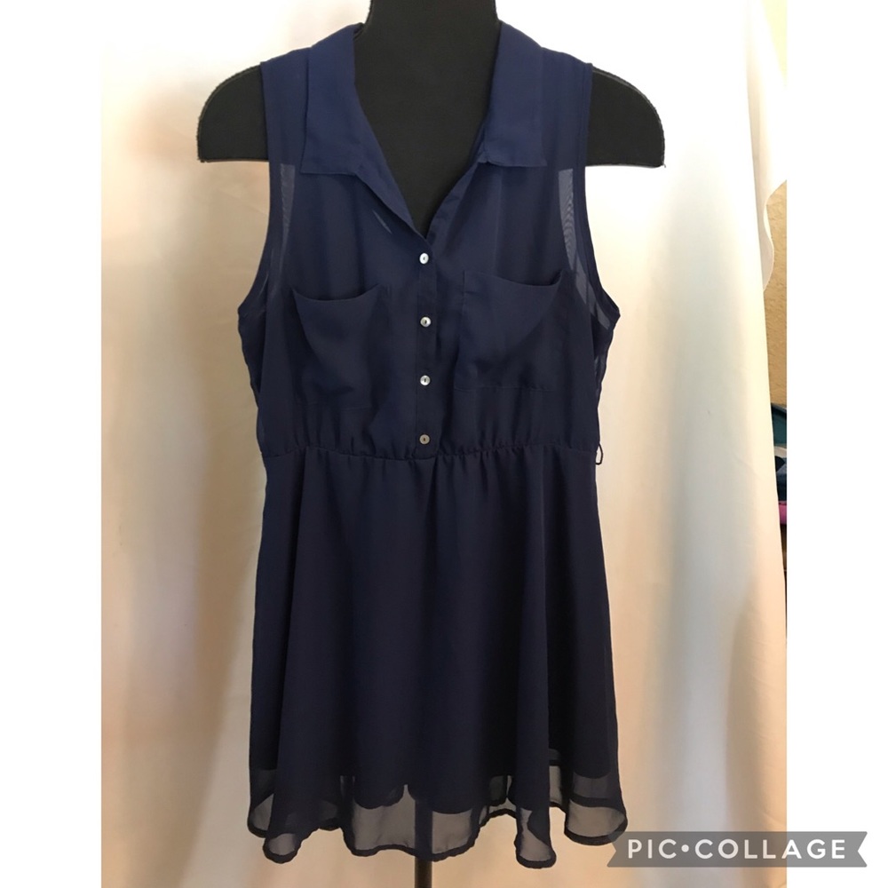 Navy Blue Dress